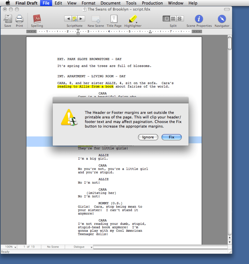 download final draft for mac free