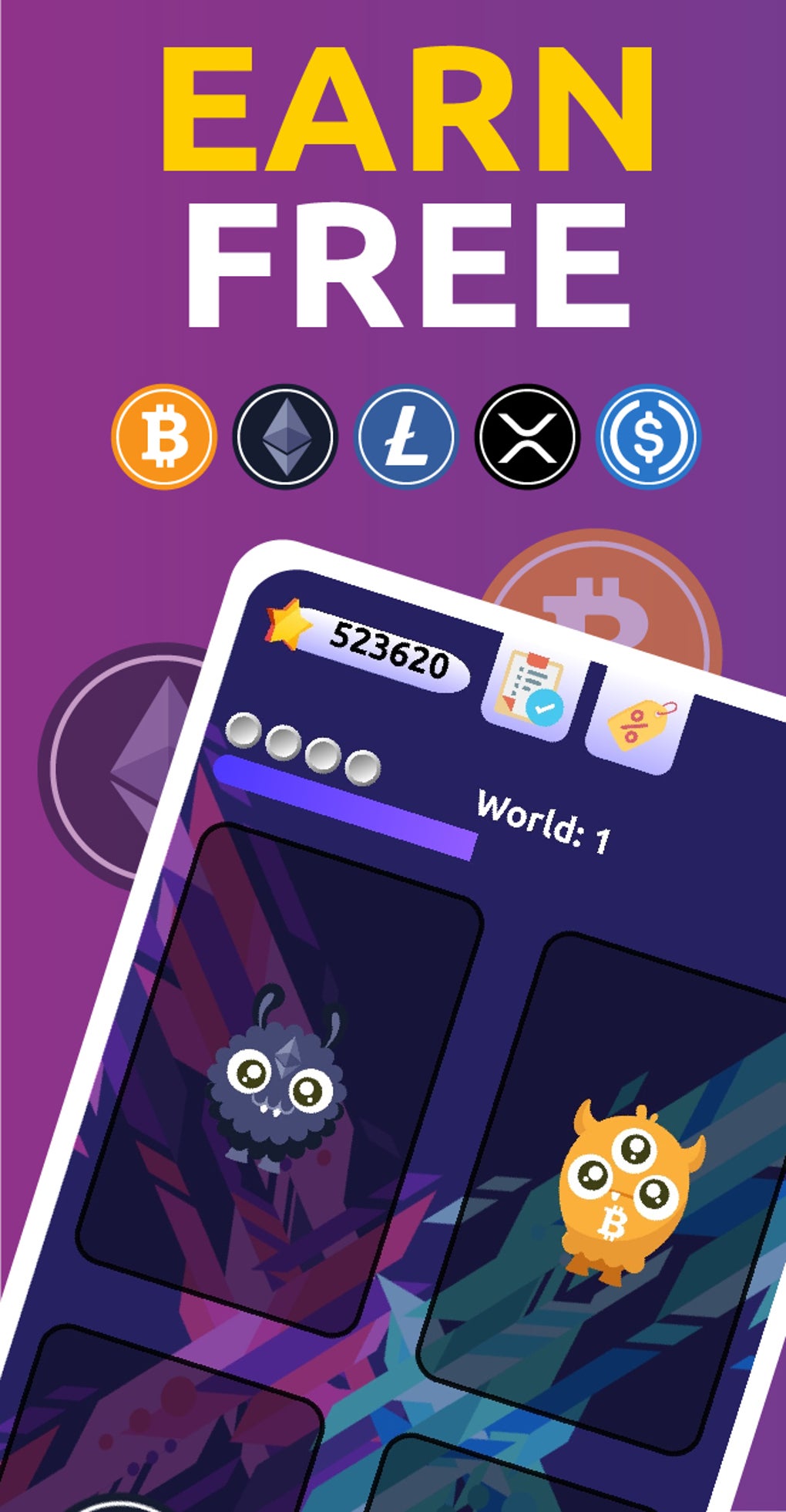 CryptoFast - Earn Real Bitcoin APK для Android — Скачать