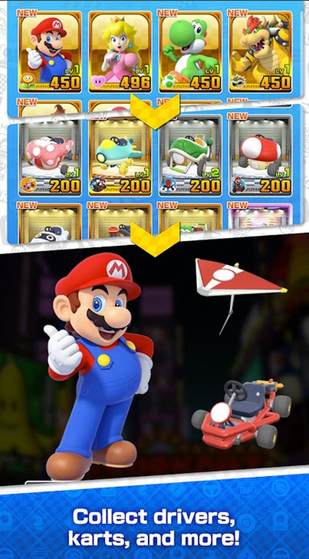 Significado de los códigos de error en Mario Kart Tour