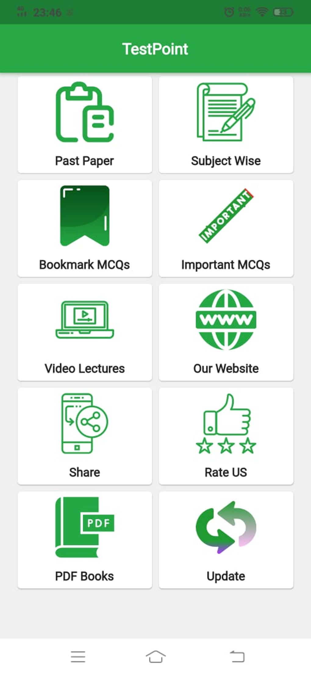 TestPoint MCQs Offline For Android - Download