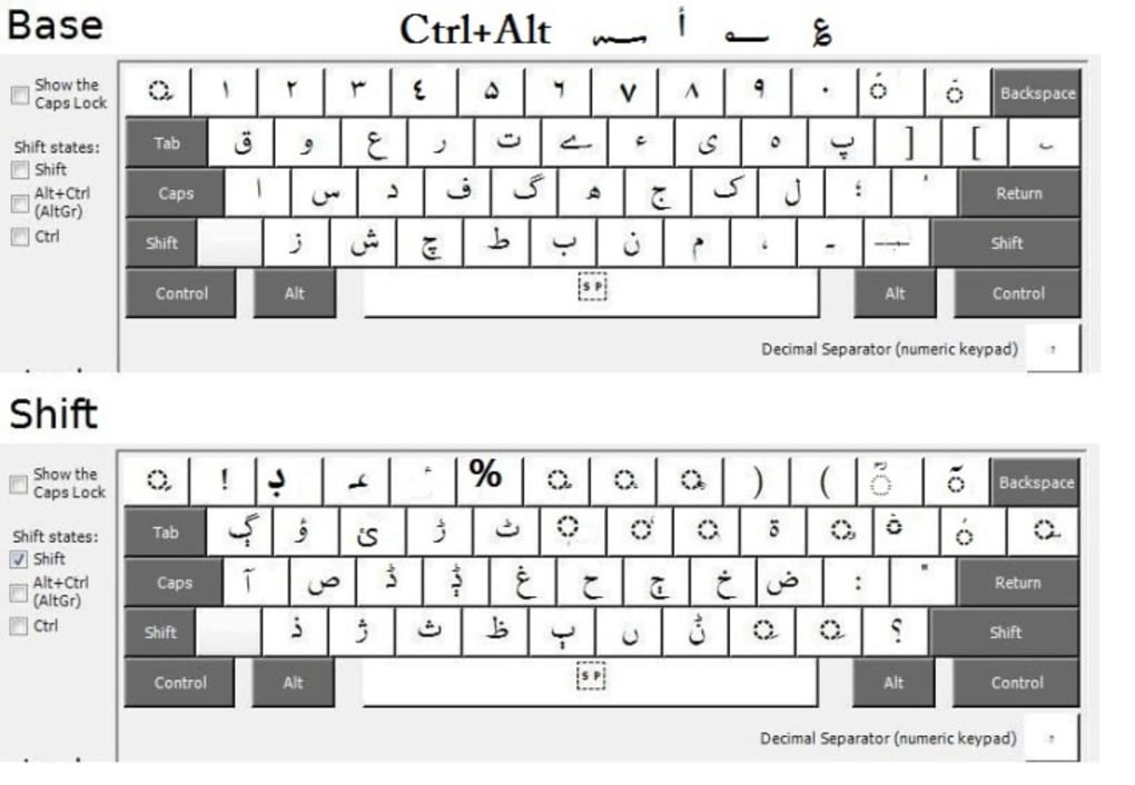 urdu keyboard windows 7