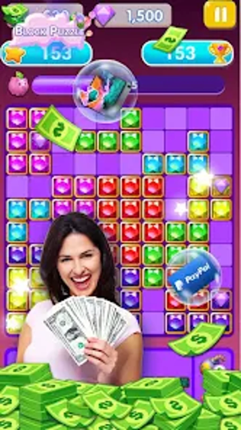 Block Cash Blast Money Reward для Android — Скачать