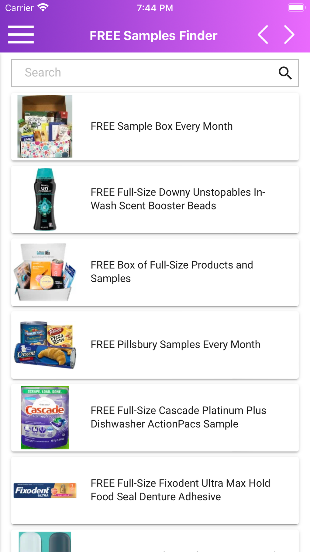 FREE Stuff Samples Freebies for iPhone Download FREE Stuff Samples Freebies for iPhone Download
