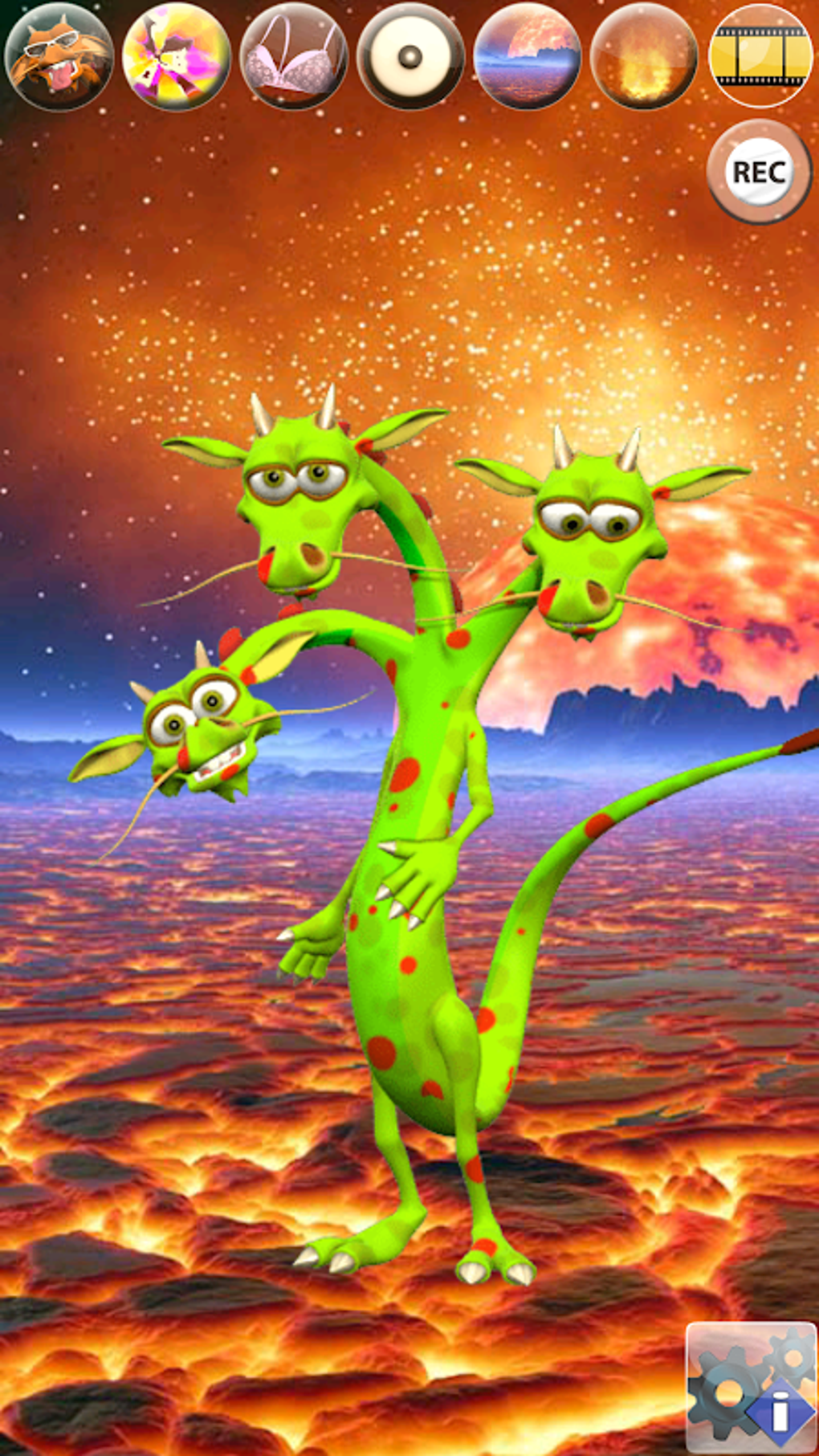 Talking 3 Headed Dragon APK для Android — Скачать