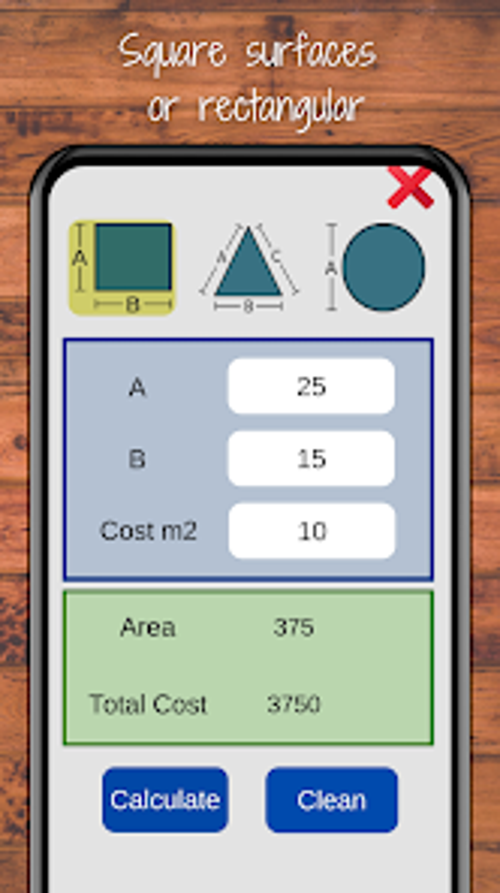 Area square yards calculator for android download
