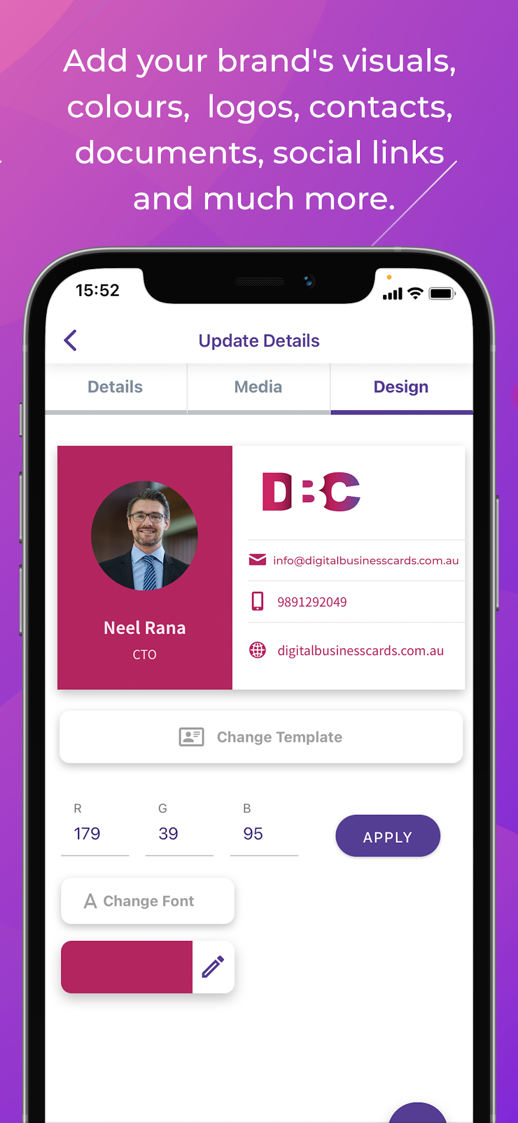DBC Digital Business Card For Android Download
