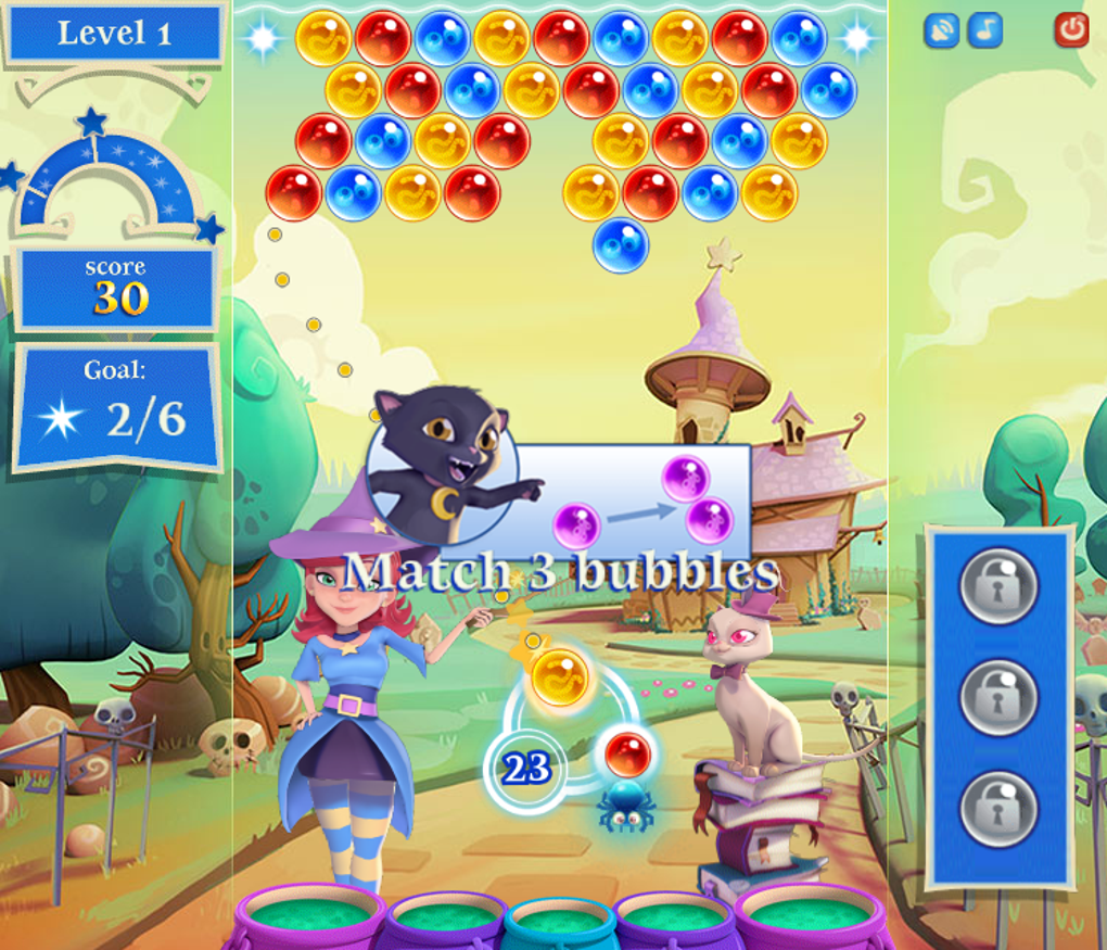 BUBBLE WITCH SAGA jogo online gratuito em