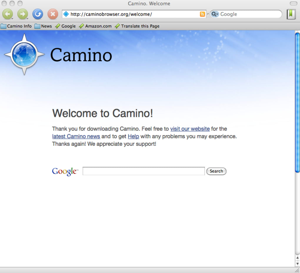 camino browser free download for mac