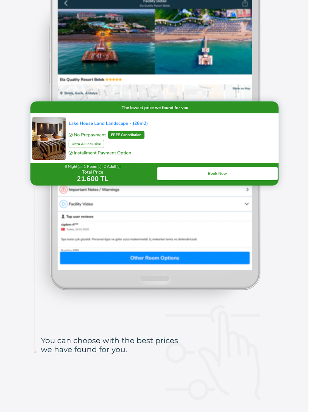 Otelzcom - Hotel Reservation Without Prepayment  Android  