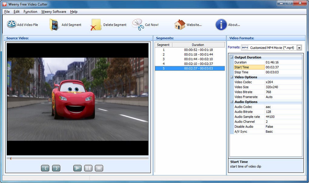 video cutter softwares