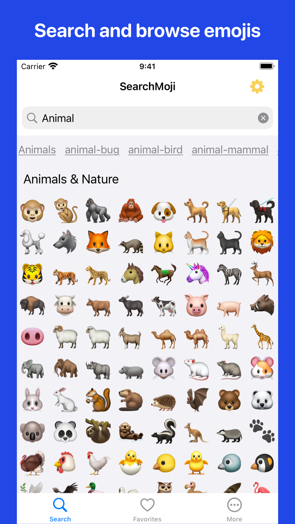 SearchMoji: Emoji Search App for iPhone - Download