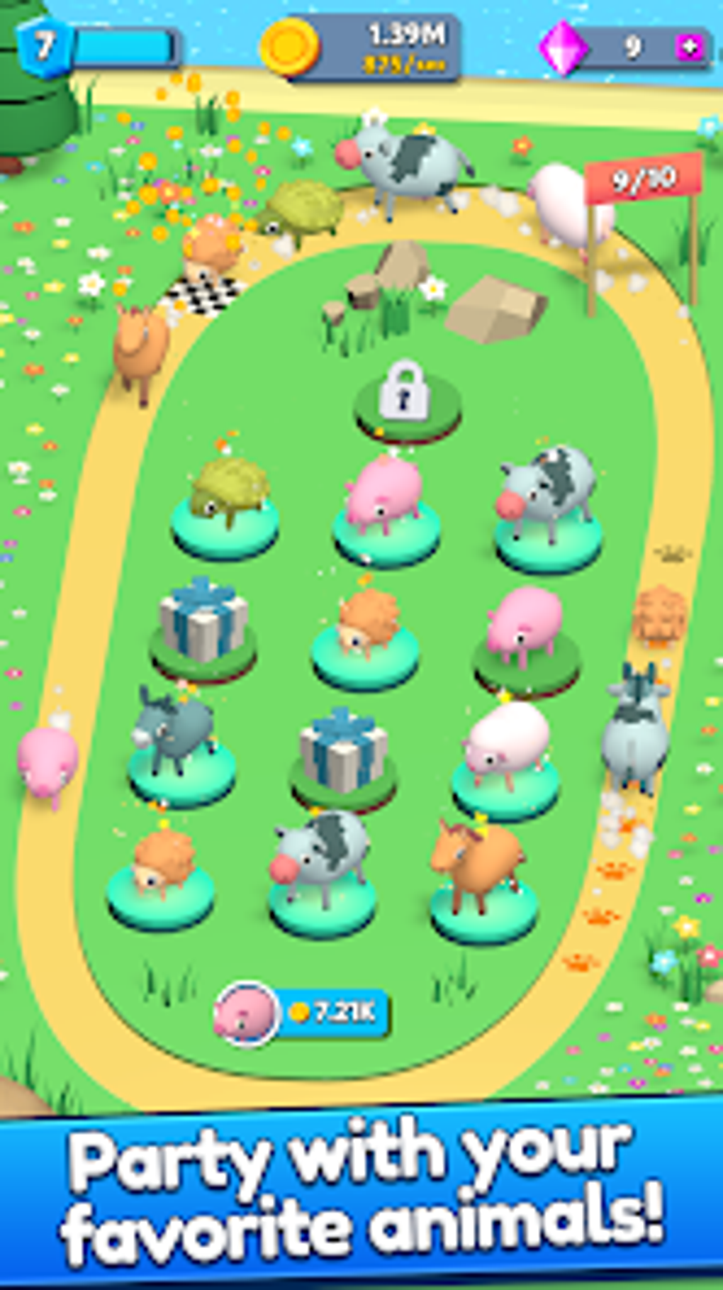 Merge Party Animals для Android — Скачать