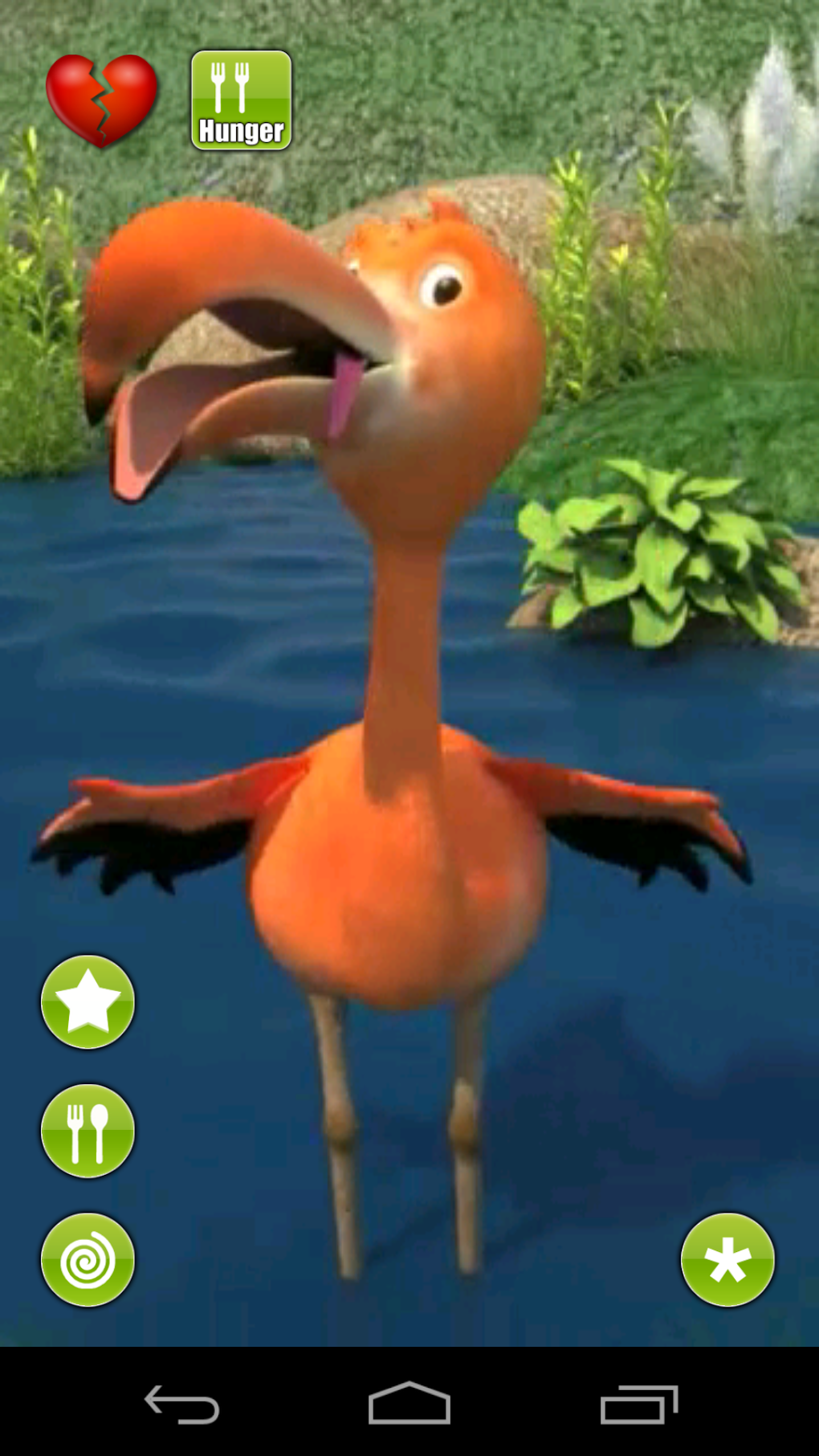 Talking Flamingo для Android — Скачать