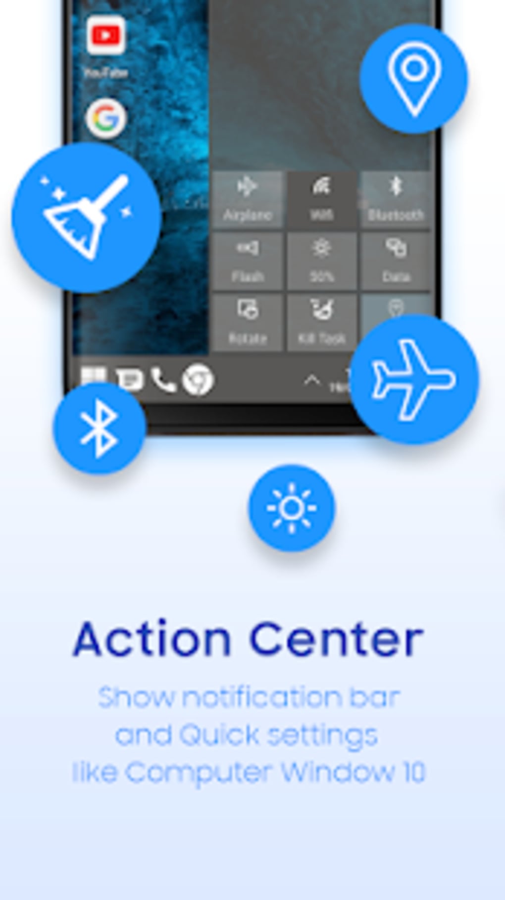 windows 10 computer launcher for android screenshot