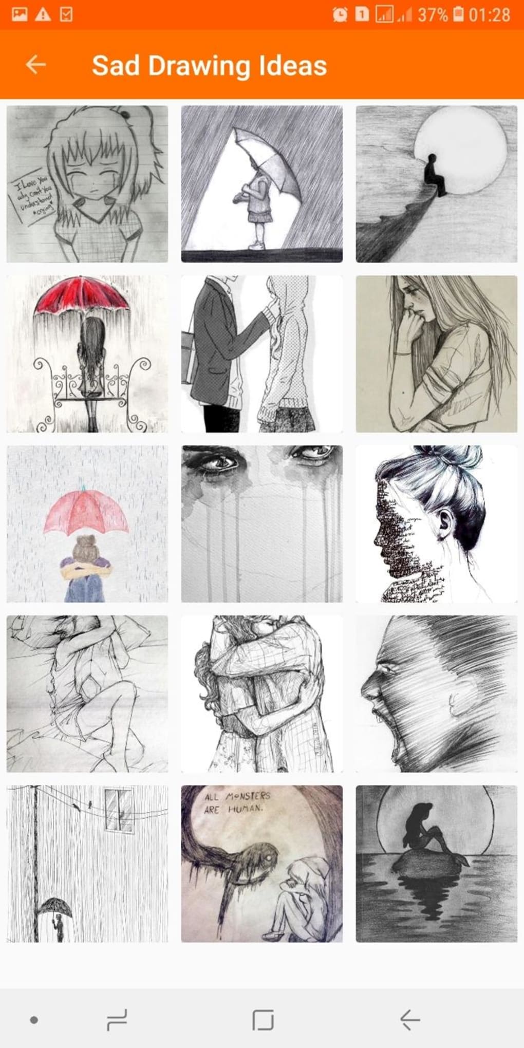 Download Sad Drawing Ideas Collection MOD APK v21.0.1 for Android