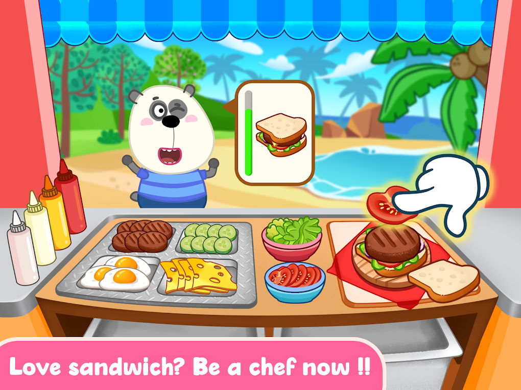 Wolfoo Cooking Game - Sandwich para Android - Descargar