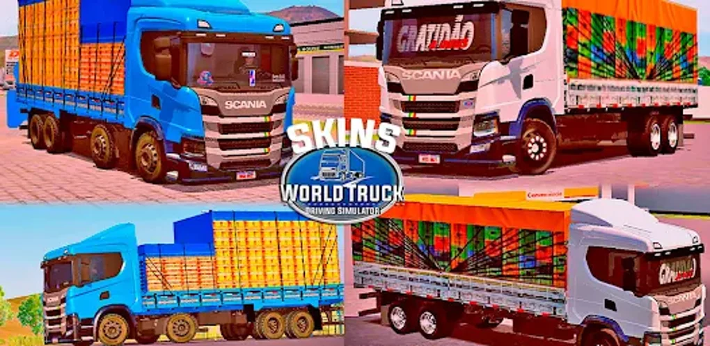 Skins World Truck Driving Simu For Android Download