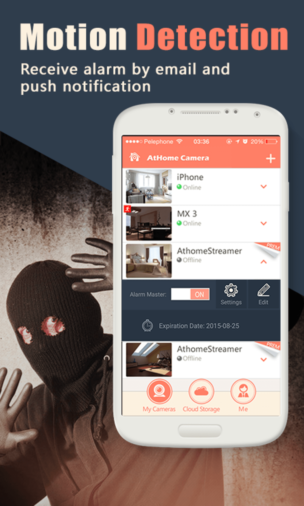AtHome Camera - home security for Android - Download