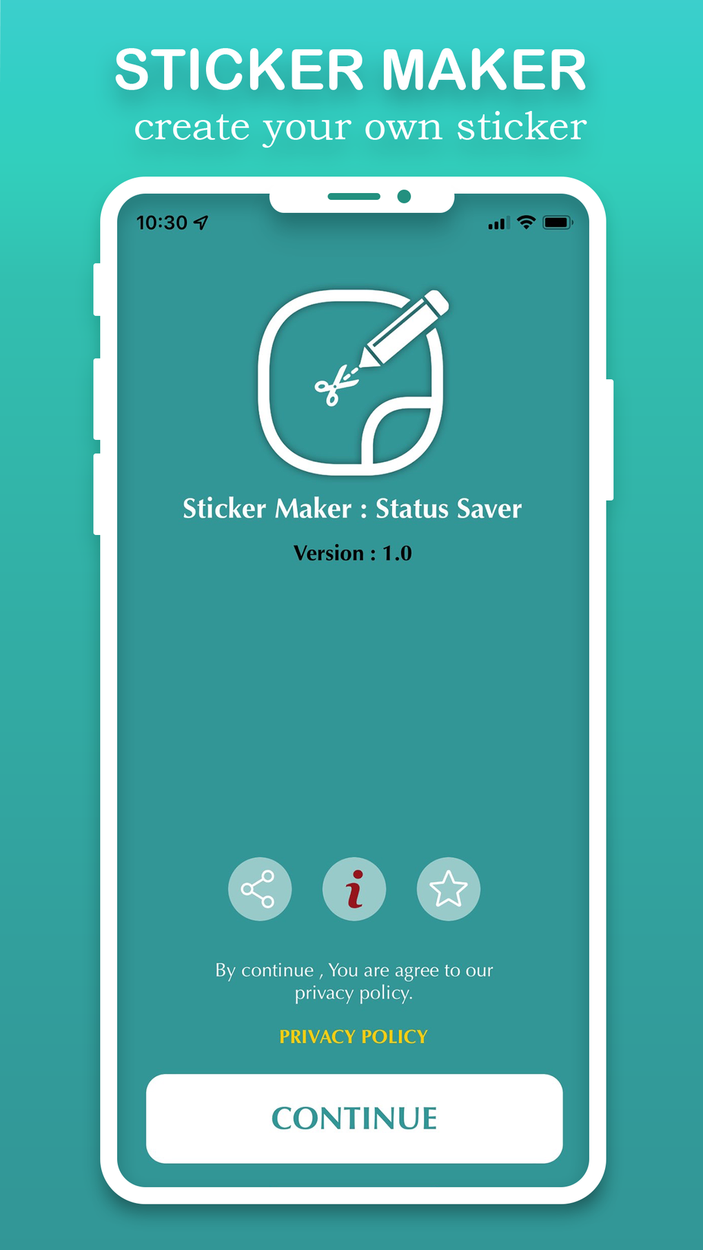 Sticker Maker : Status Saver for iPhone - Download