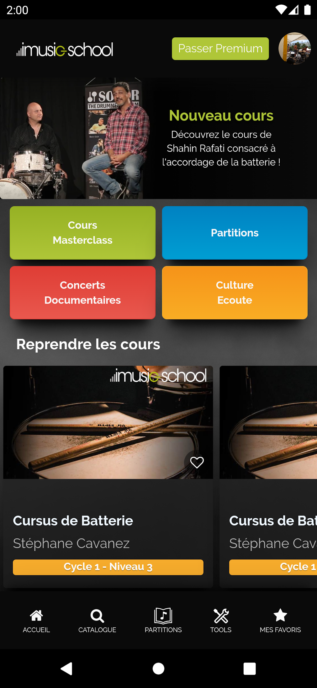 Cours De Musique Masterclass Para Android - Descargar