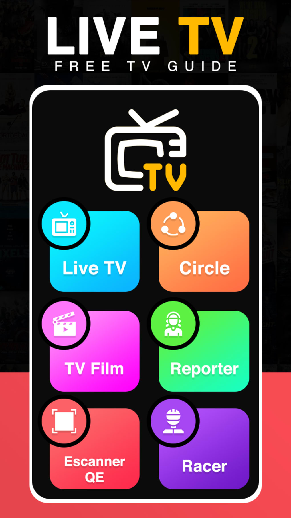 Picasso Live Tv show Movies and Cricket Guide for Android