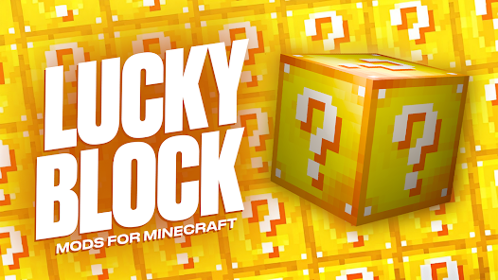 Lucky block mods for minecraft for android 