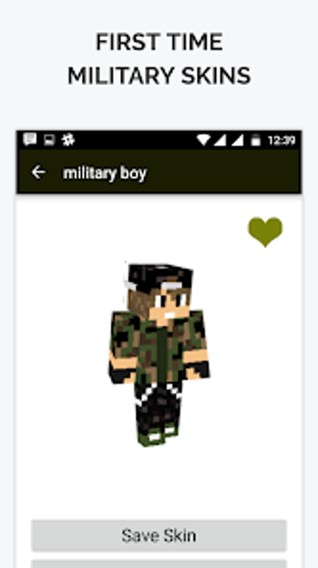 Military Skin for Minecraft PE para Android - Download