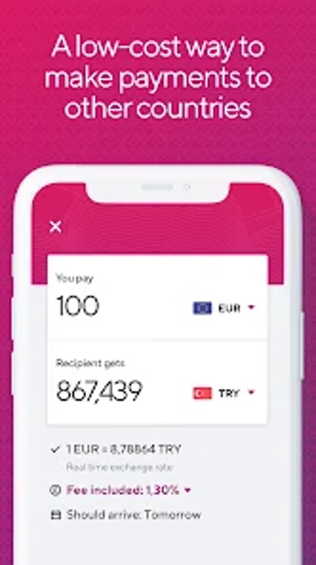 PagoFX: Low-Cost International для Android — Скачать