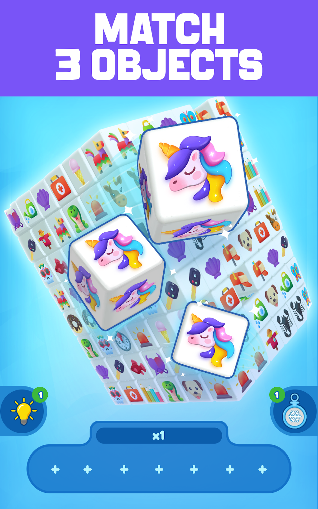 Match Cube 3D Puzzle Games для Android — Скачать