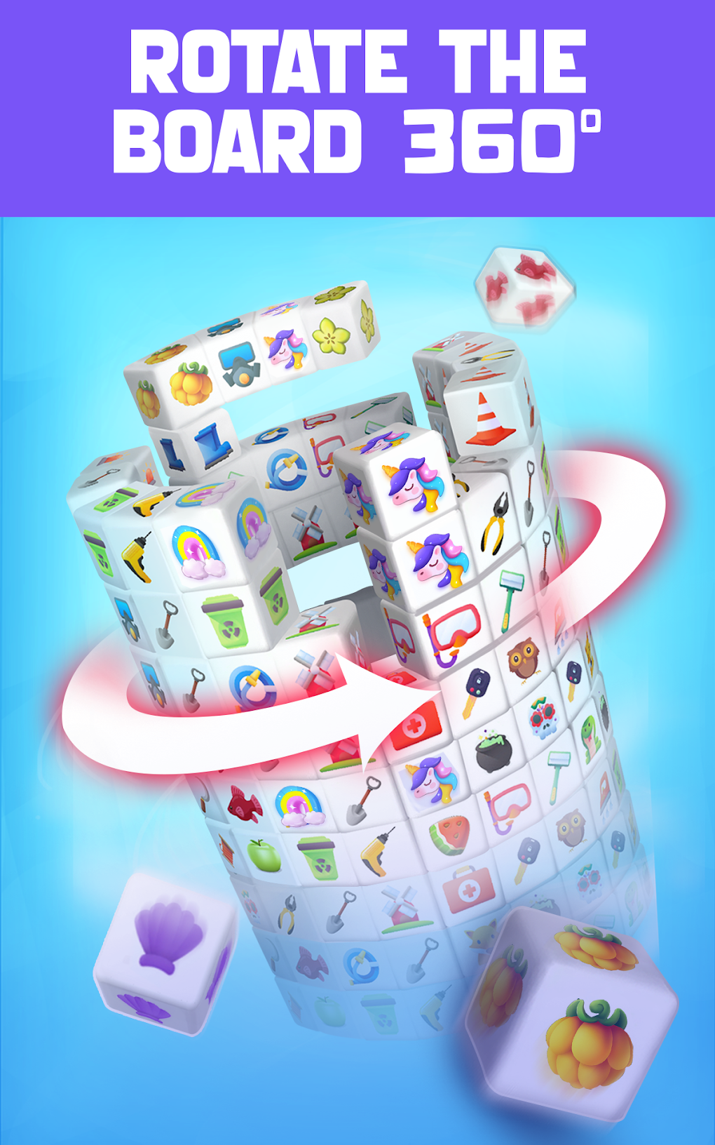 Match Cube 3D Puzzle Games для Android — Скачать