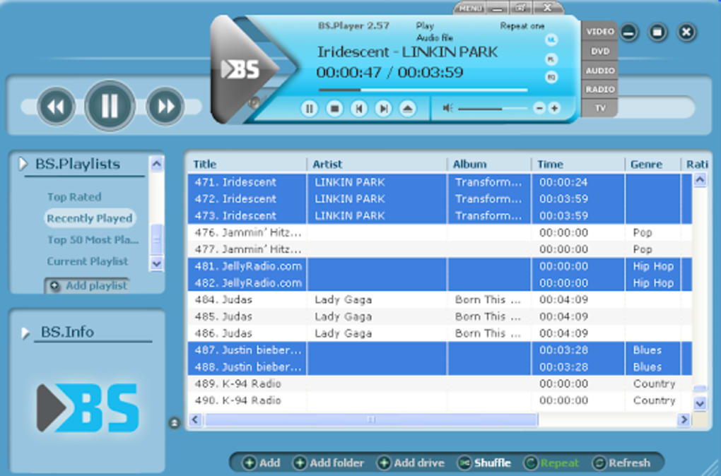 Bs player pro 2 57 build 1049 final skin serial 2019 ver. 4. 11 mod.
