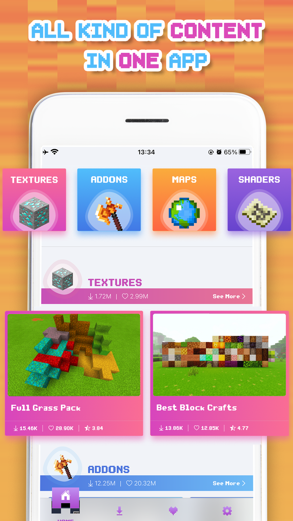 IPhone Için MCPE - Mods For Minecraft - İndir