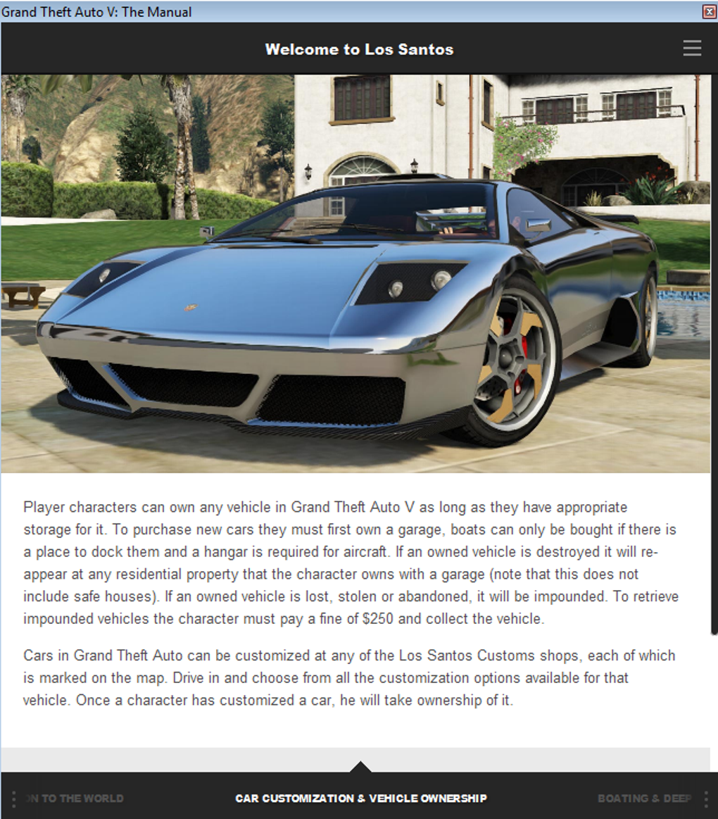 Grand Theft Auto V: The Manual for iPhone - Download