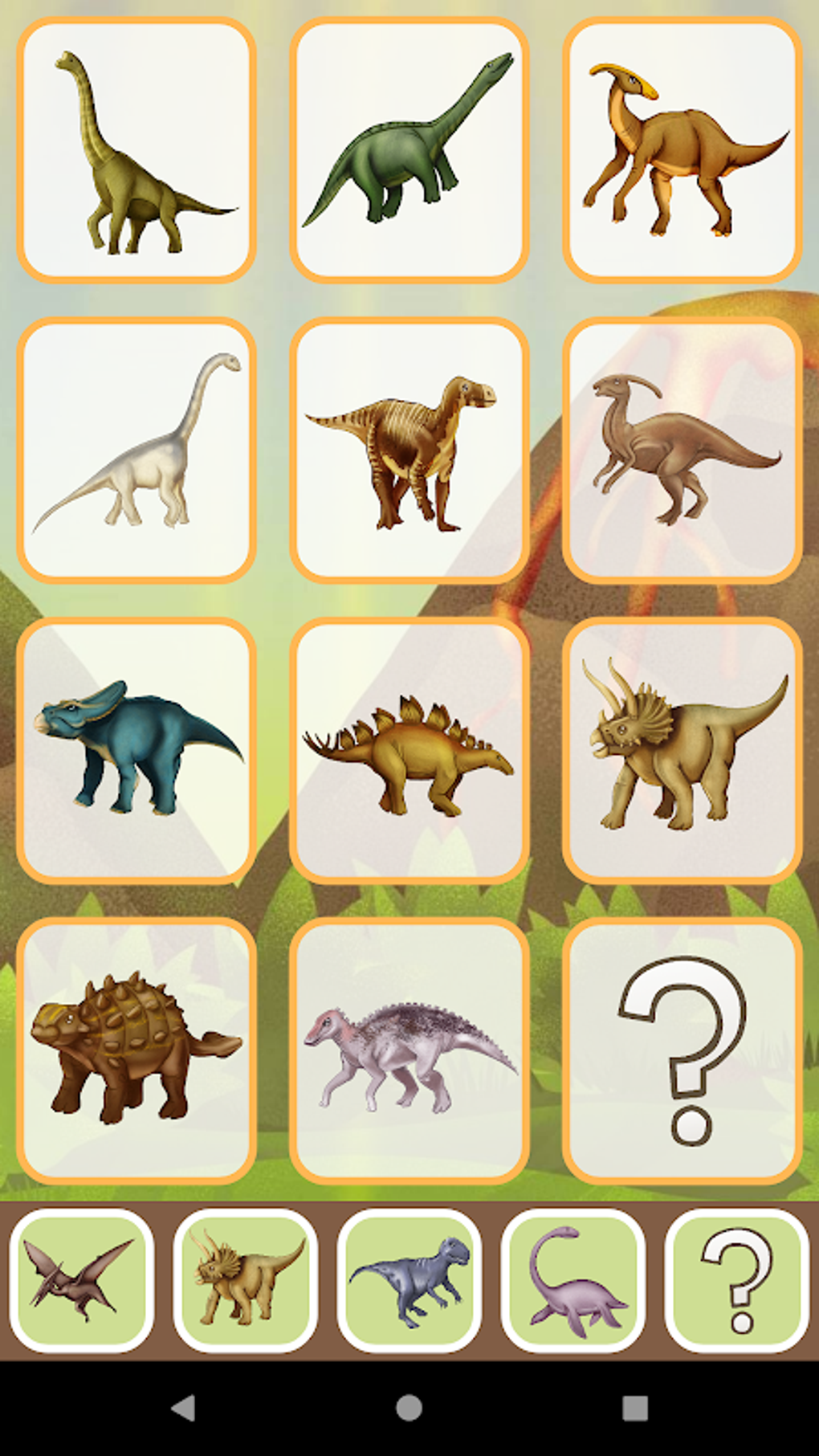 Download do APK de Sons de dinossauro jogos educativos para crianças para  Android