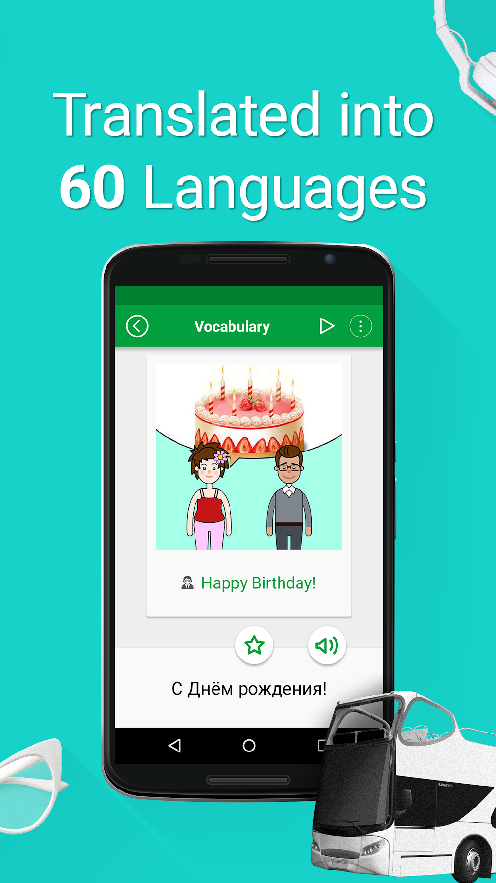 Speak Russian - 5000 Phrases Sentences APK для Android — Скачать