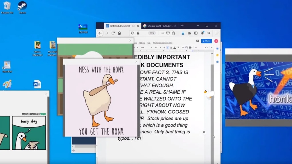 desktop goose chromebook