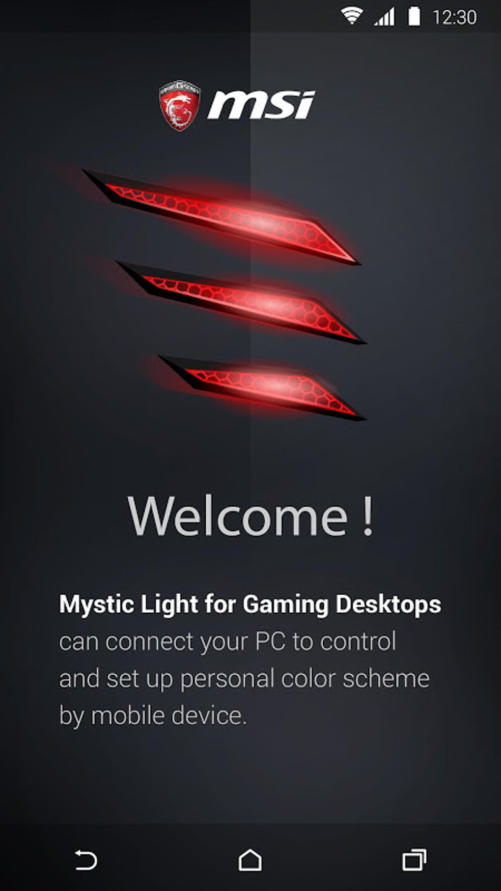 MSI Mystic Light for Desktop APK для Android — Скачать