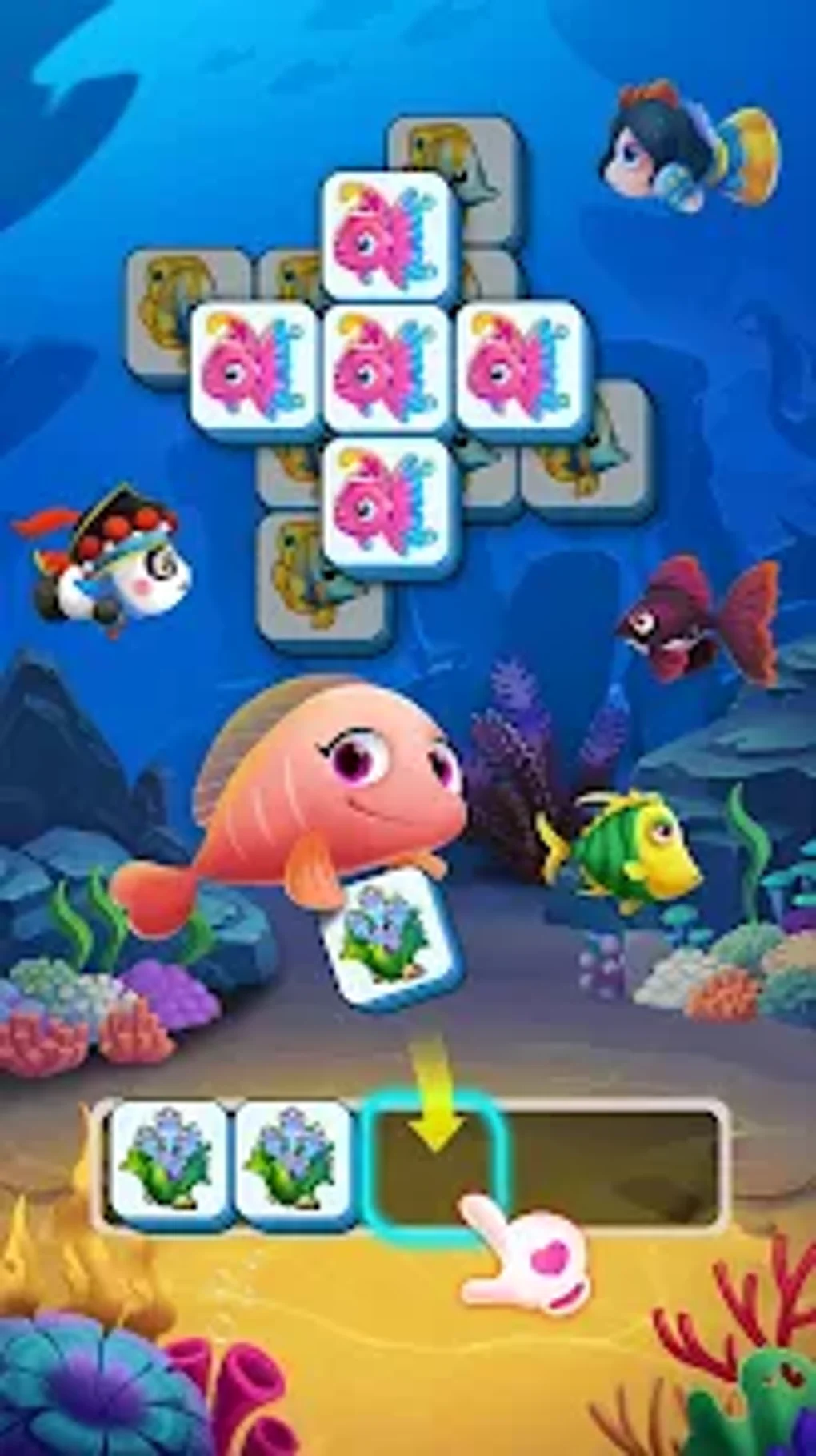 Tile Fish Match Puzzle Game для Android — Скачать