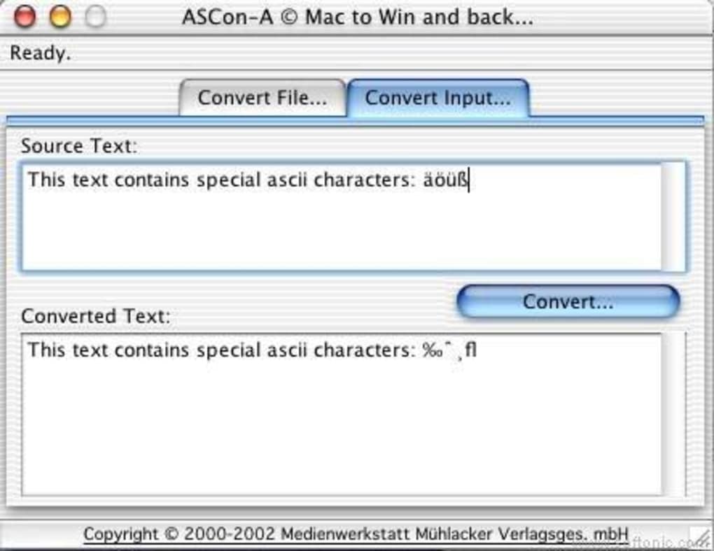 ASCon-A para Mac - Descargar