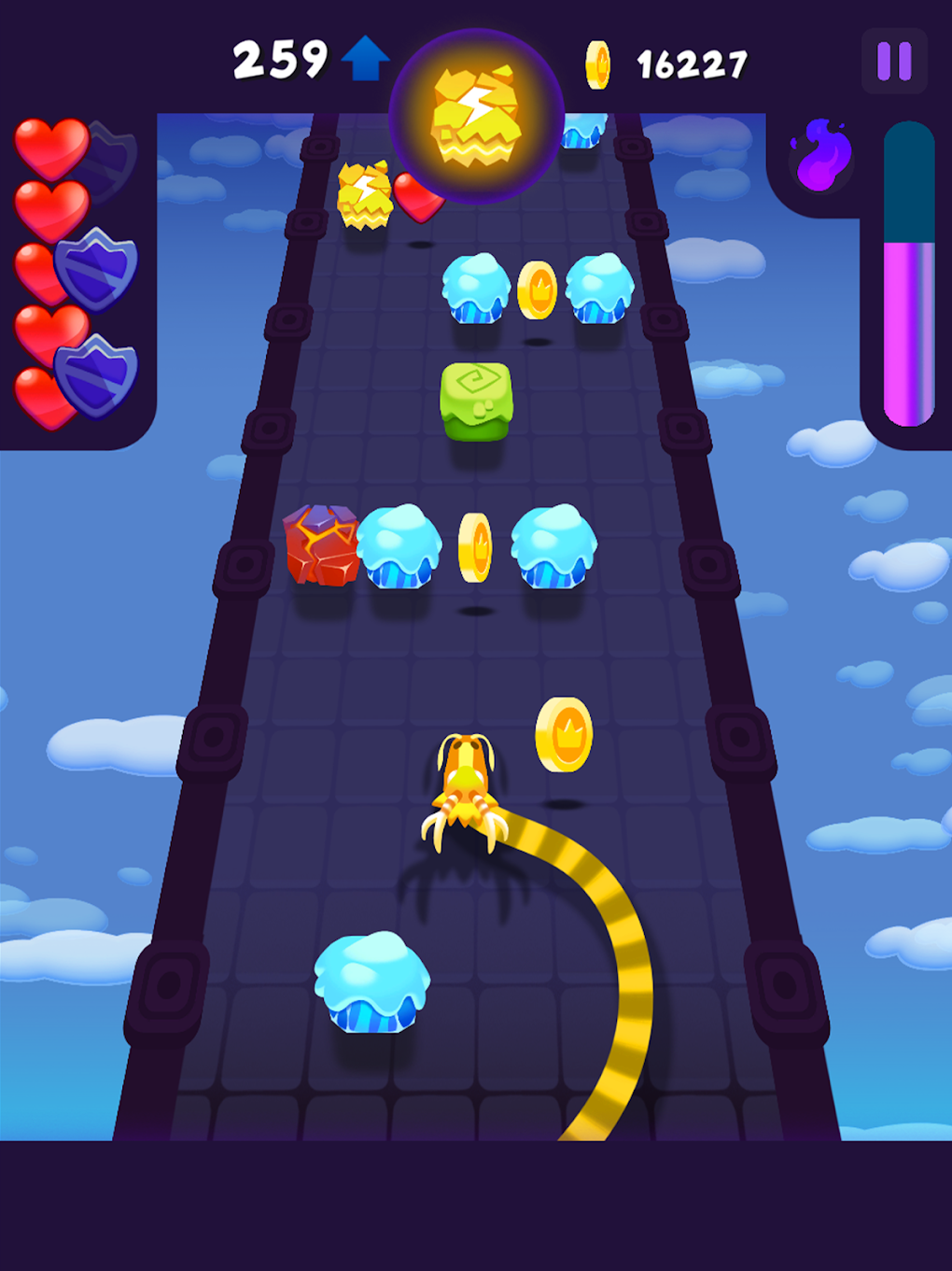 Elements run