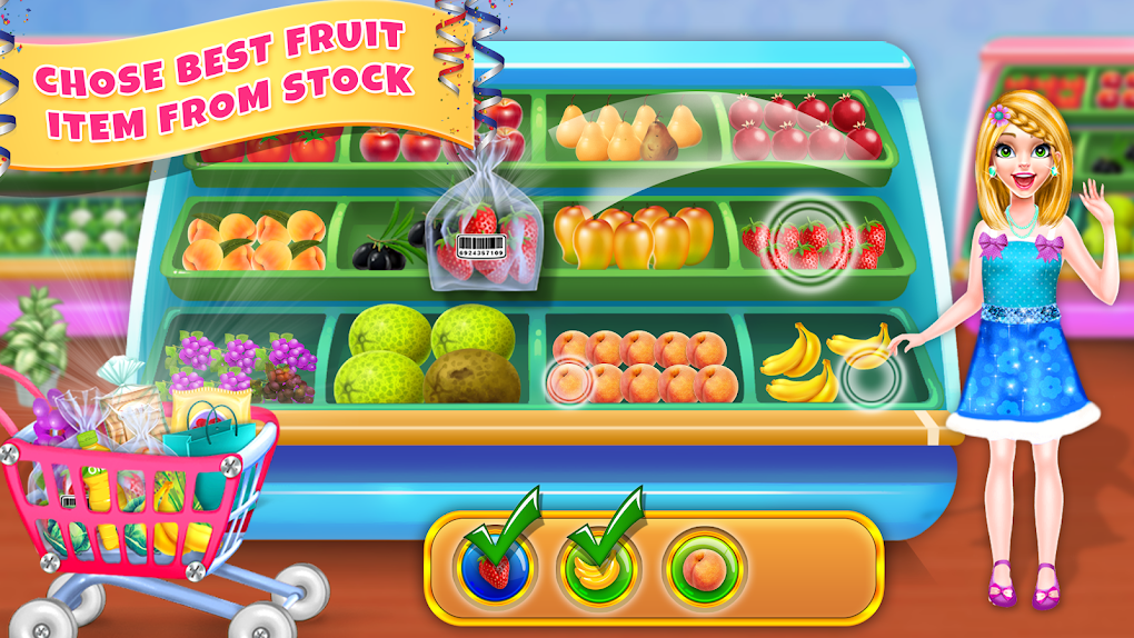 Funny Shopping Supermarket - Click Jogos