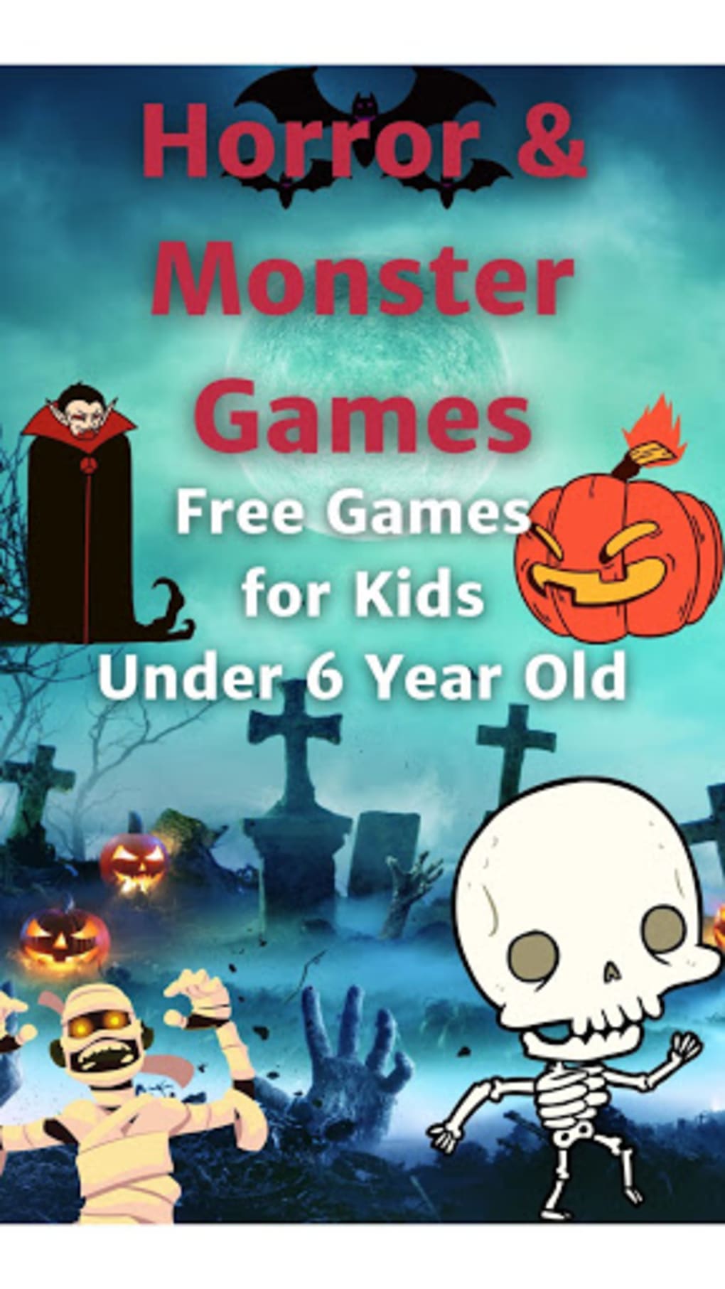 Monster Horror Games For Kids для Android — Скачать
