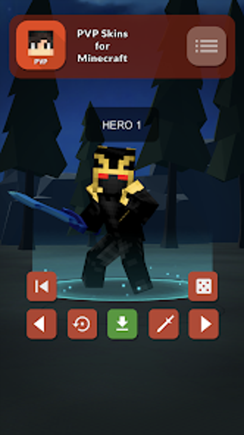 PVP Skins for Minecraft для Android — Скачать