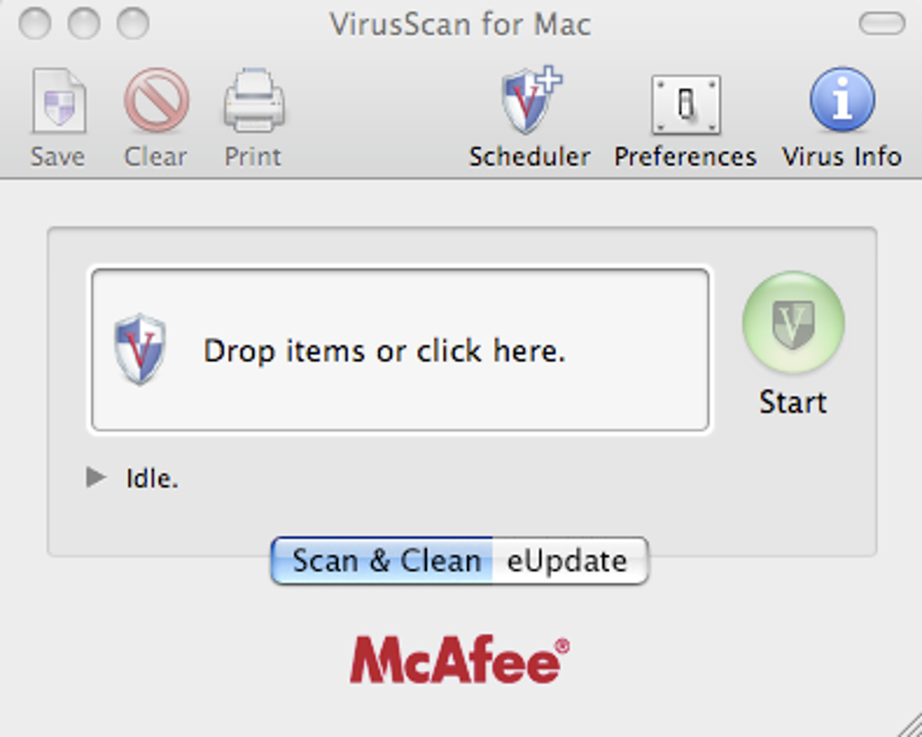 mcafee virusscan command line scanner 6.0