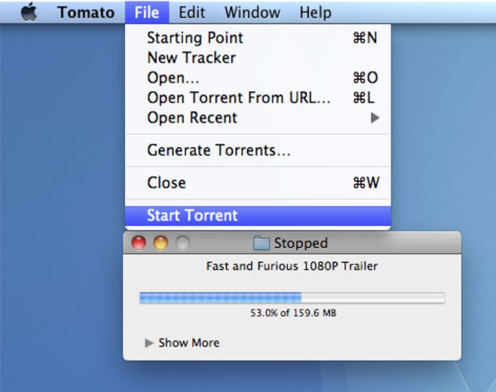 tomato torrent client mac