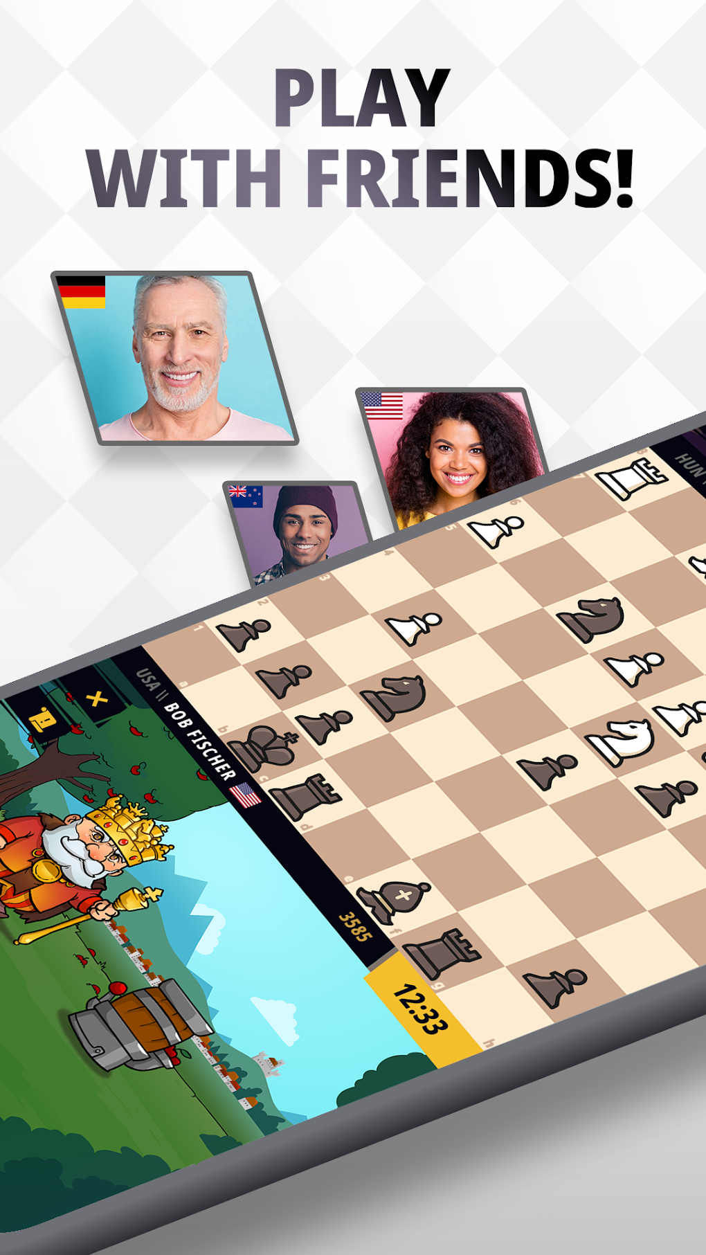 • Kostenloses Online-Schach