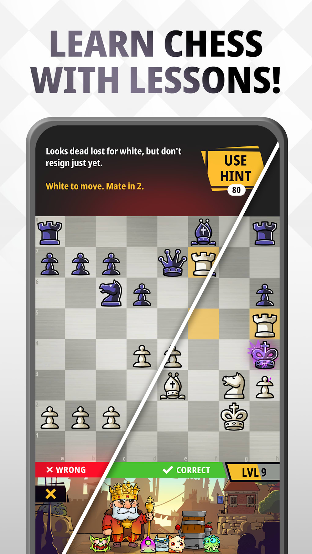 Toon Clash Chess: Xadrez para Windows Phone e Windows 10 com
