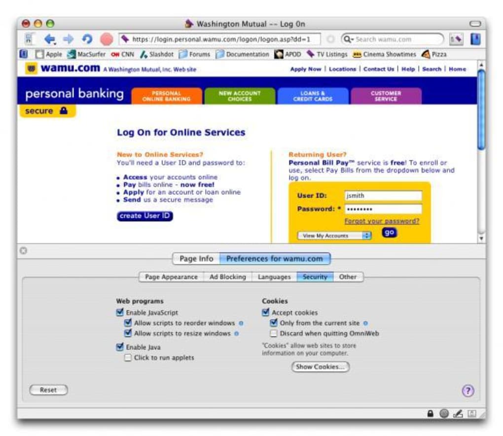omniweb browsers