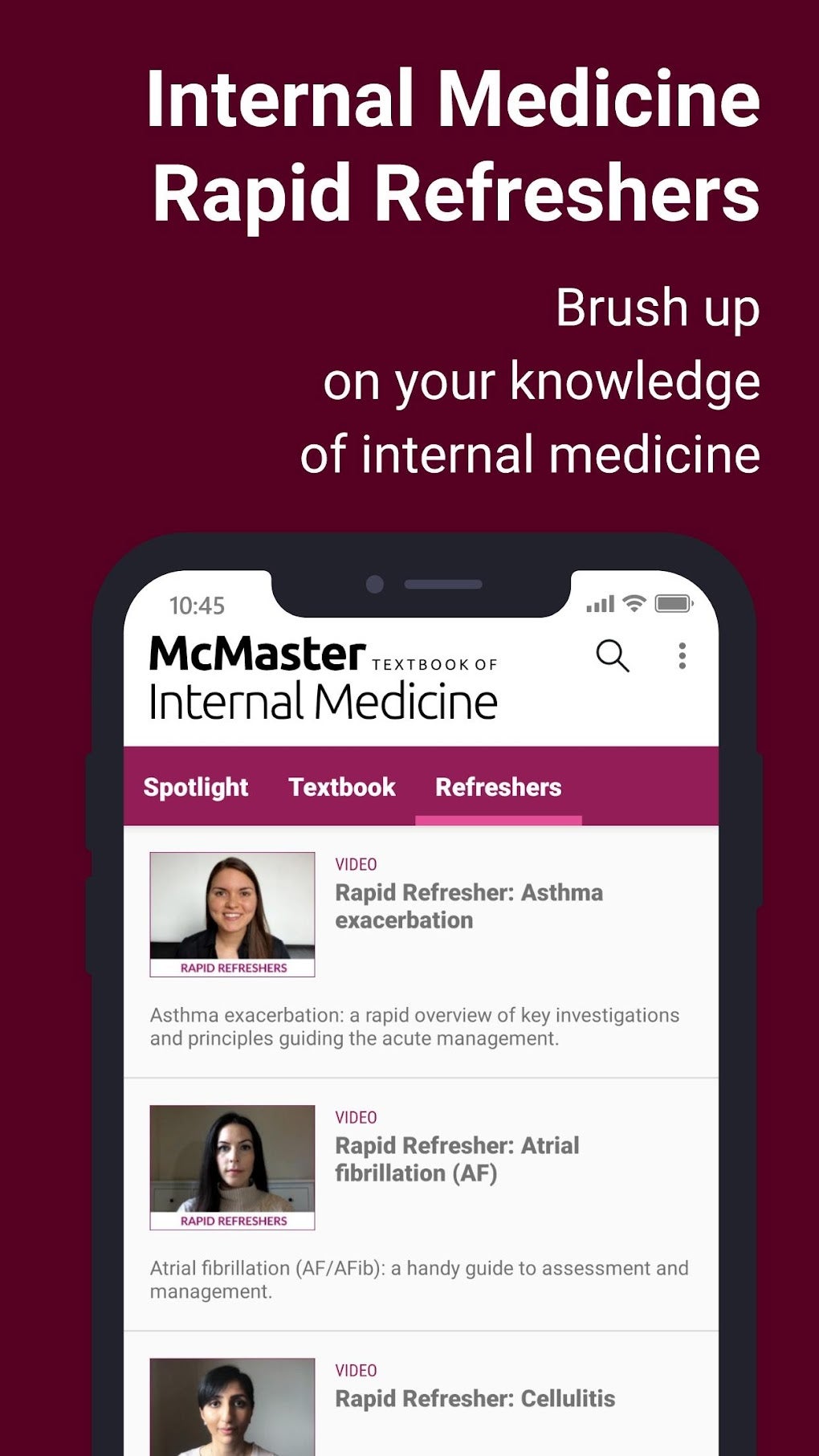 Android 용 McMaster Textbook Of Medicine APK - 다운로드