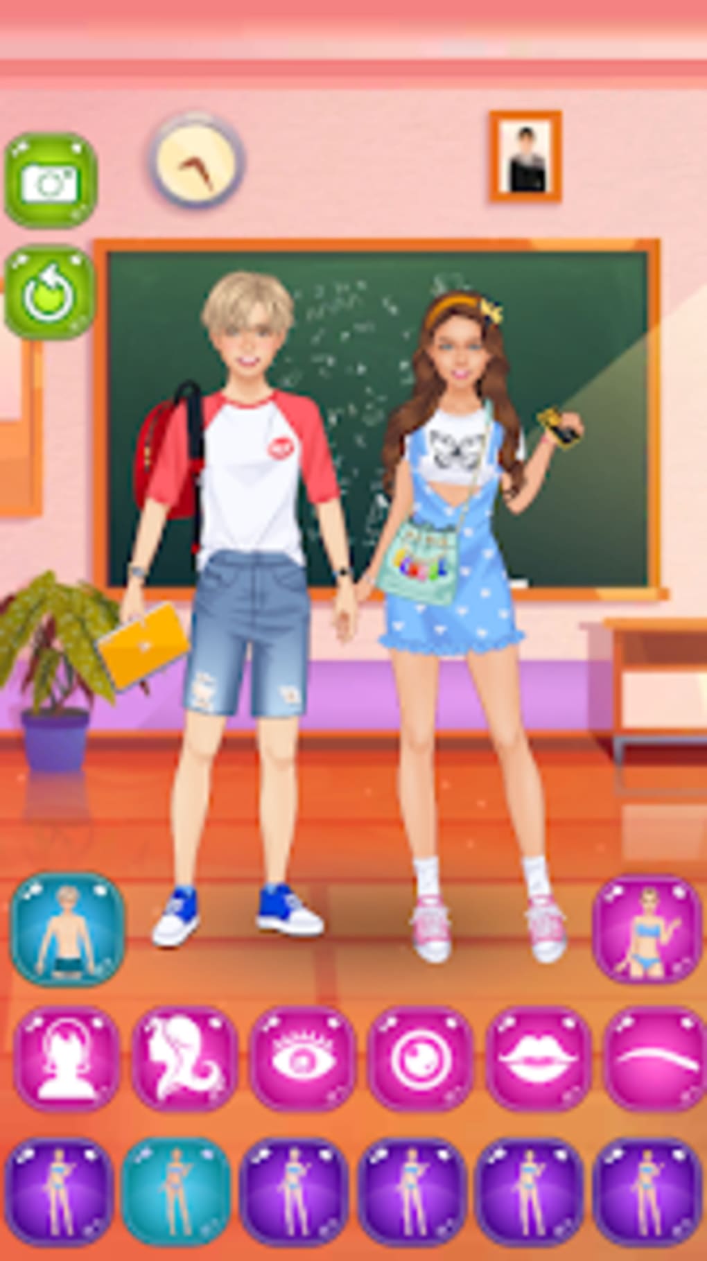 Couple dress up - School for Android - Download